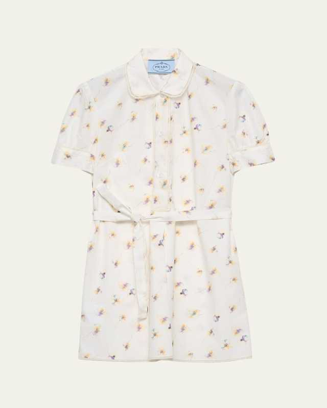 Primula Poplin Belted Mini Shirtdress